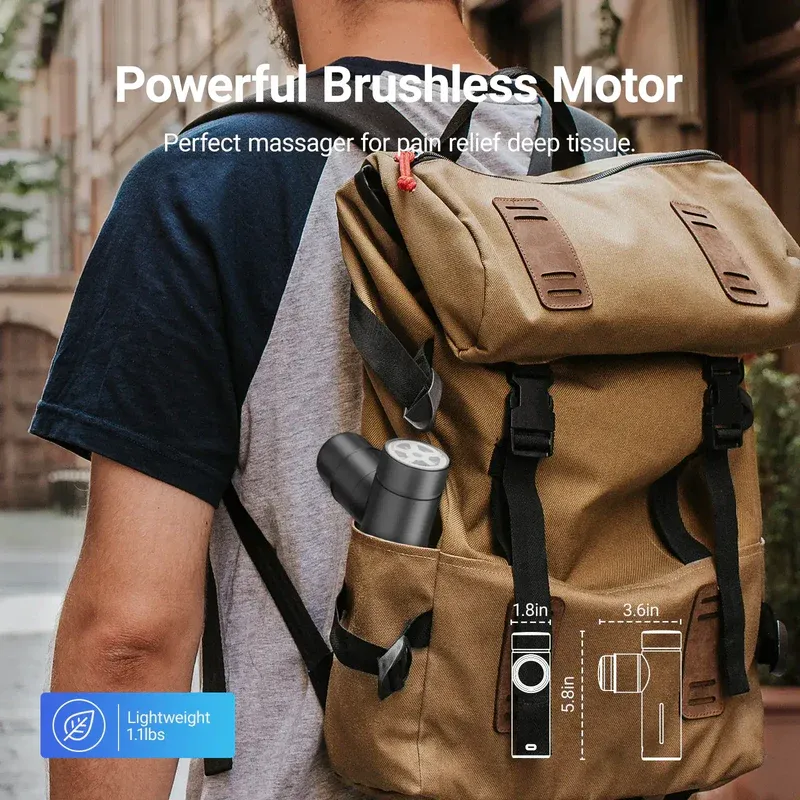Portable Hand-Held Muscle Massage Gun