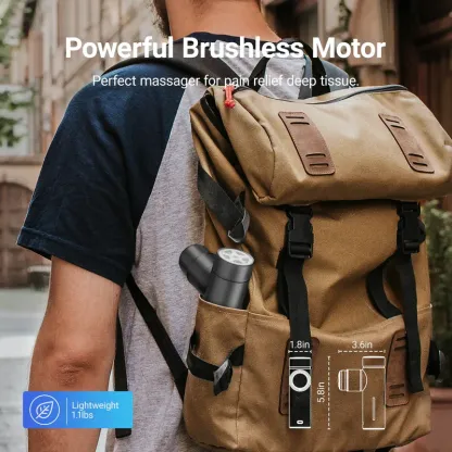 Portable Hand-Held Muscle Massage Gun