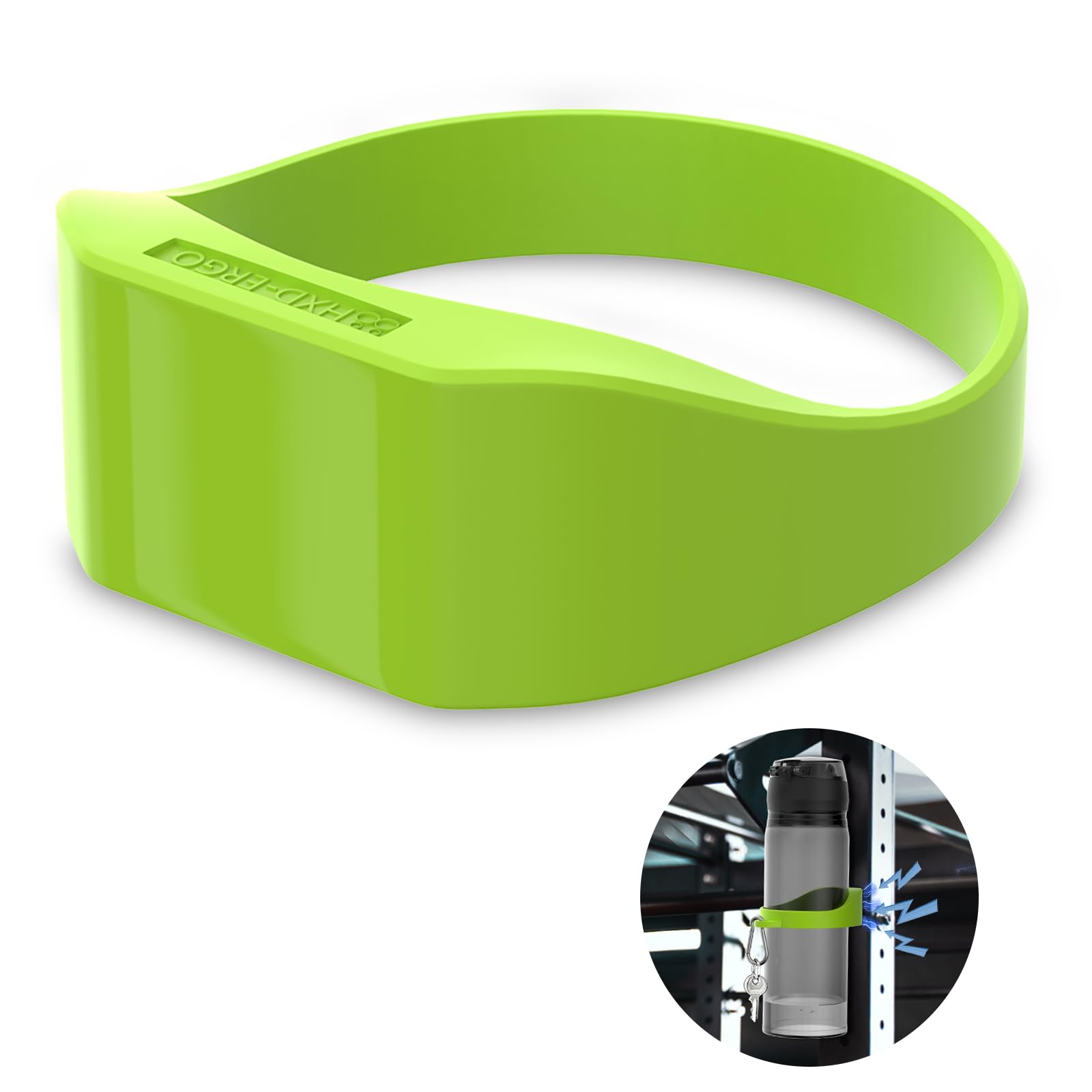Magnetic Silicone Water Bottle Holder - Gym & Outdoor Sports Bottle Ri