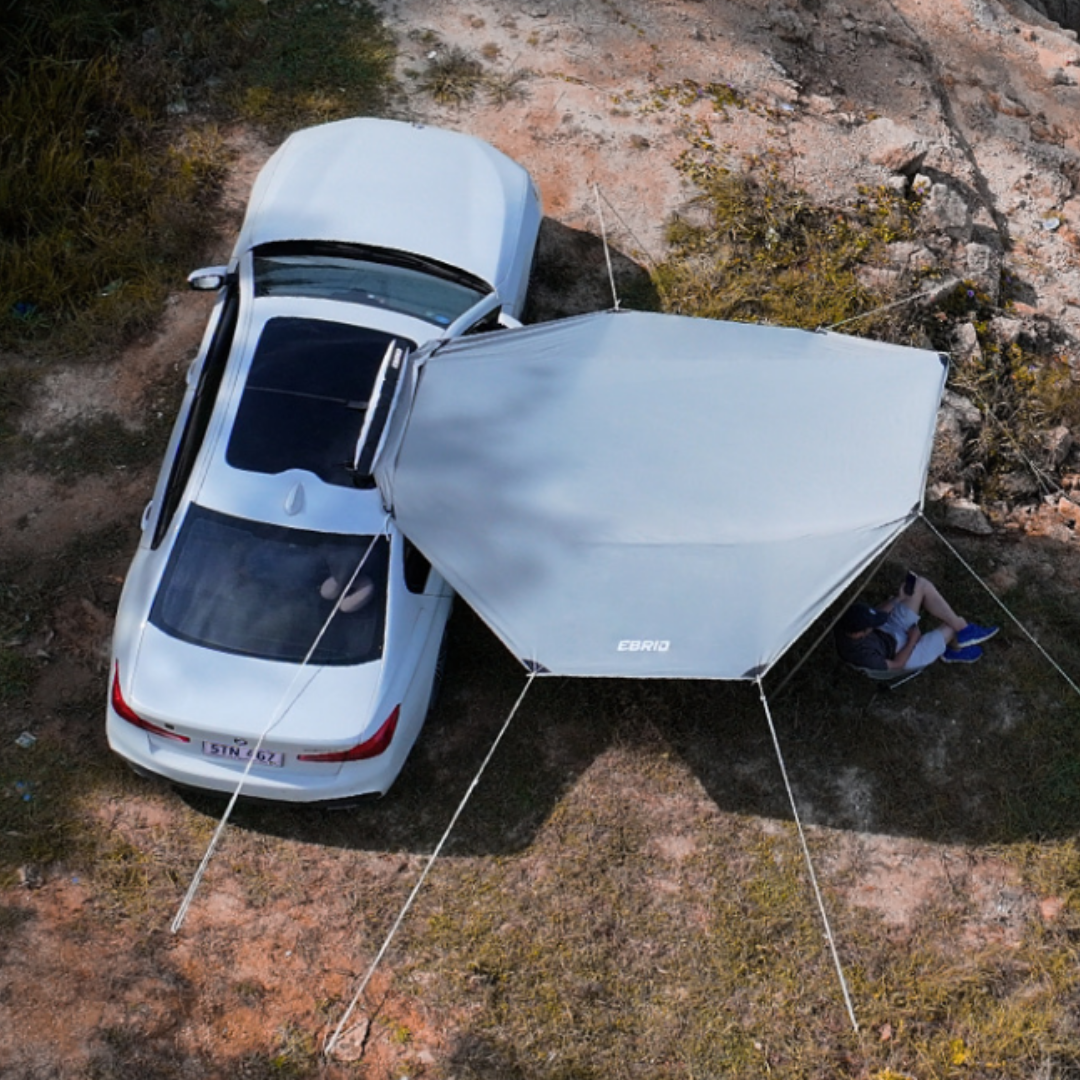C1 Vacuum Adsorption Portable  Car Awning, Camping  Car Tail Tent Waterproof Shed