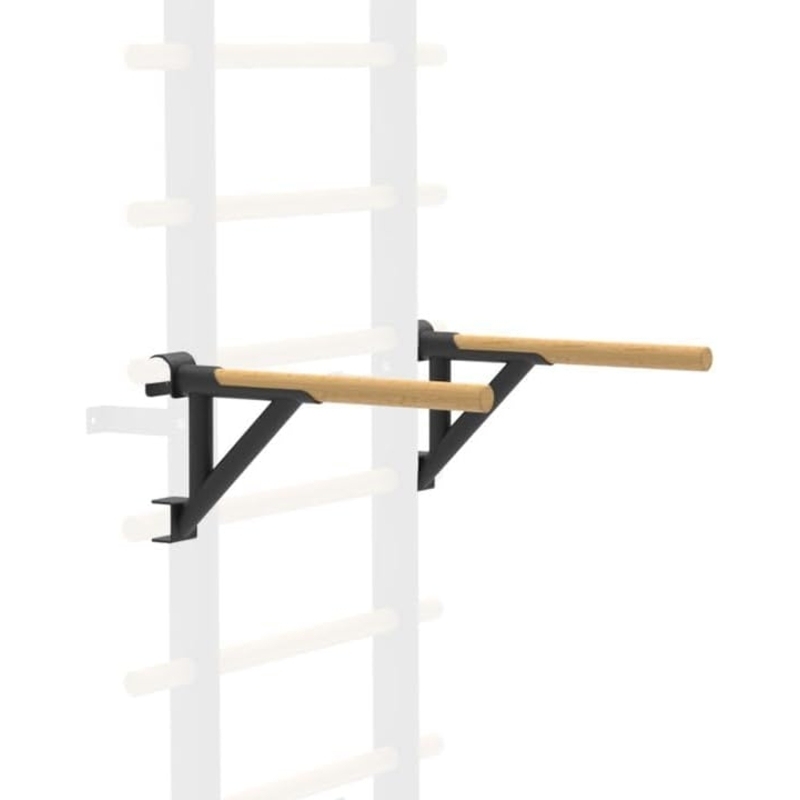 DHT Swedish Ladder Suspension Trainer Wood Stall Bar DW-S