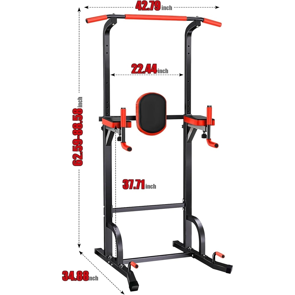 PRE SALE -JUTURNA Sturdy Power Tower Dip Station Pull Up Bar 1100LBs