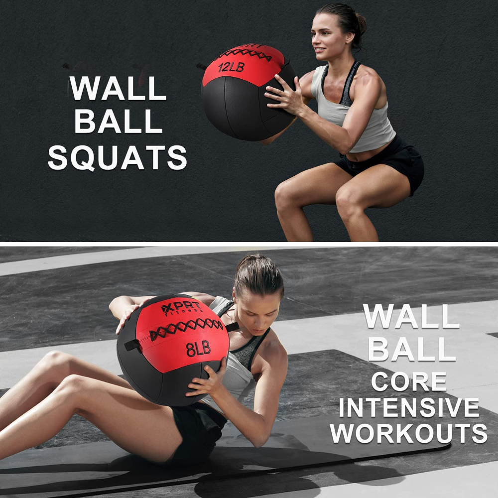 Soft Wall/Medicine Ball Core Strength and Conditioning Muscle Building Core Exercise-Trainnox