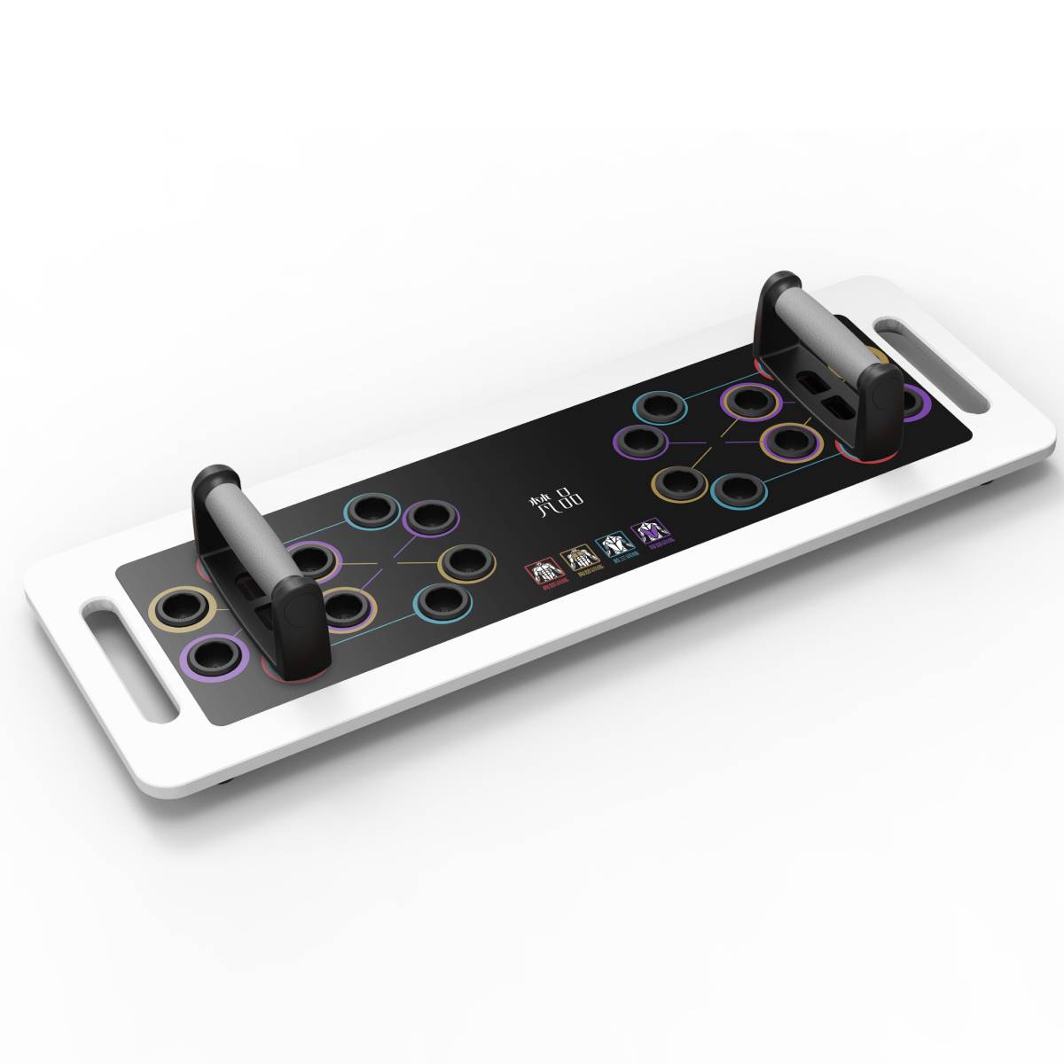 Multi-functions Push-up Plate, Break Convention & Scientific Fitness-Trainnox