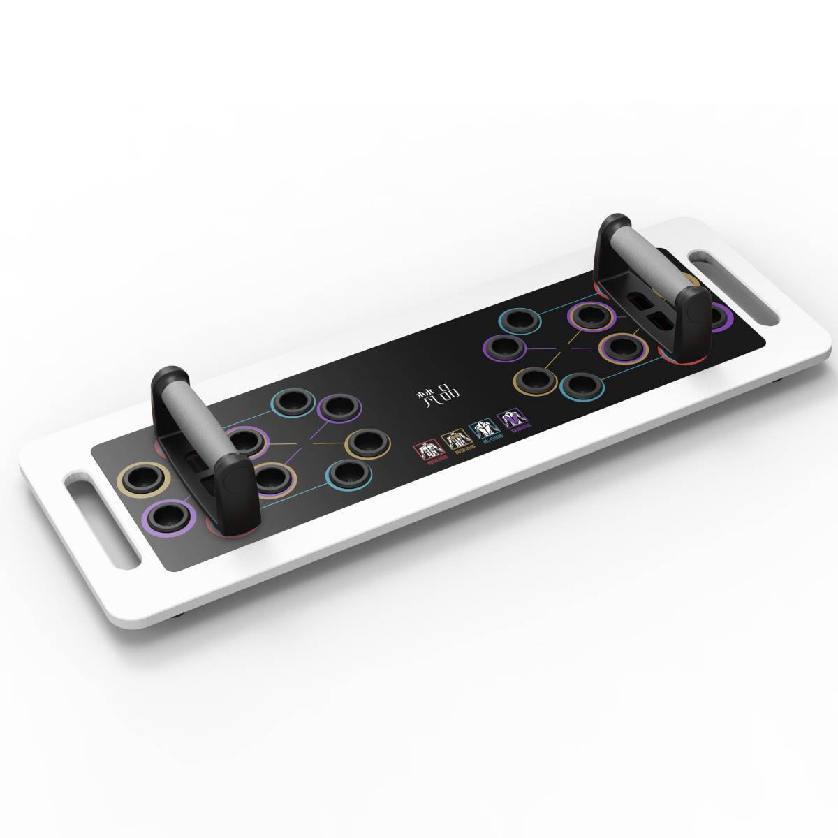 Multi-functions Push-up Plate, Break Convention & Scientific Fitness-Trainnox
