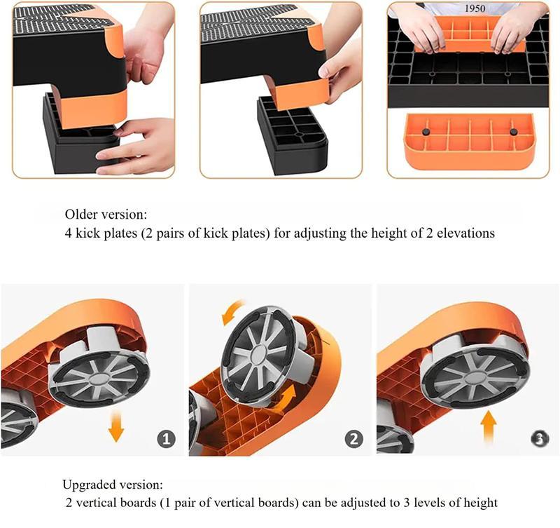 HXD-ERGO Adjustable Fitness Aerobic Step Platform