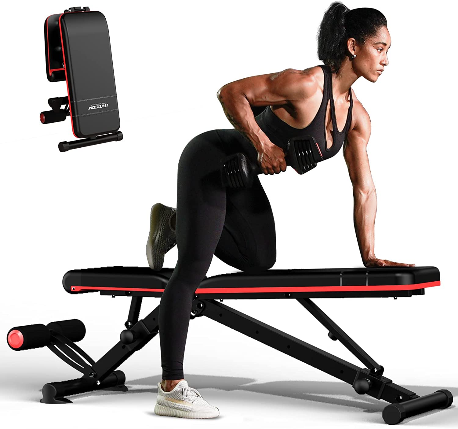 JX FITNESS Adjustable Weight Bench Incline Decline Flat Workout Bench 90  Degree Upright Home Training Sit up Gym Bench : : Sports &  Outdoors