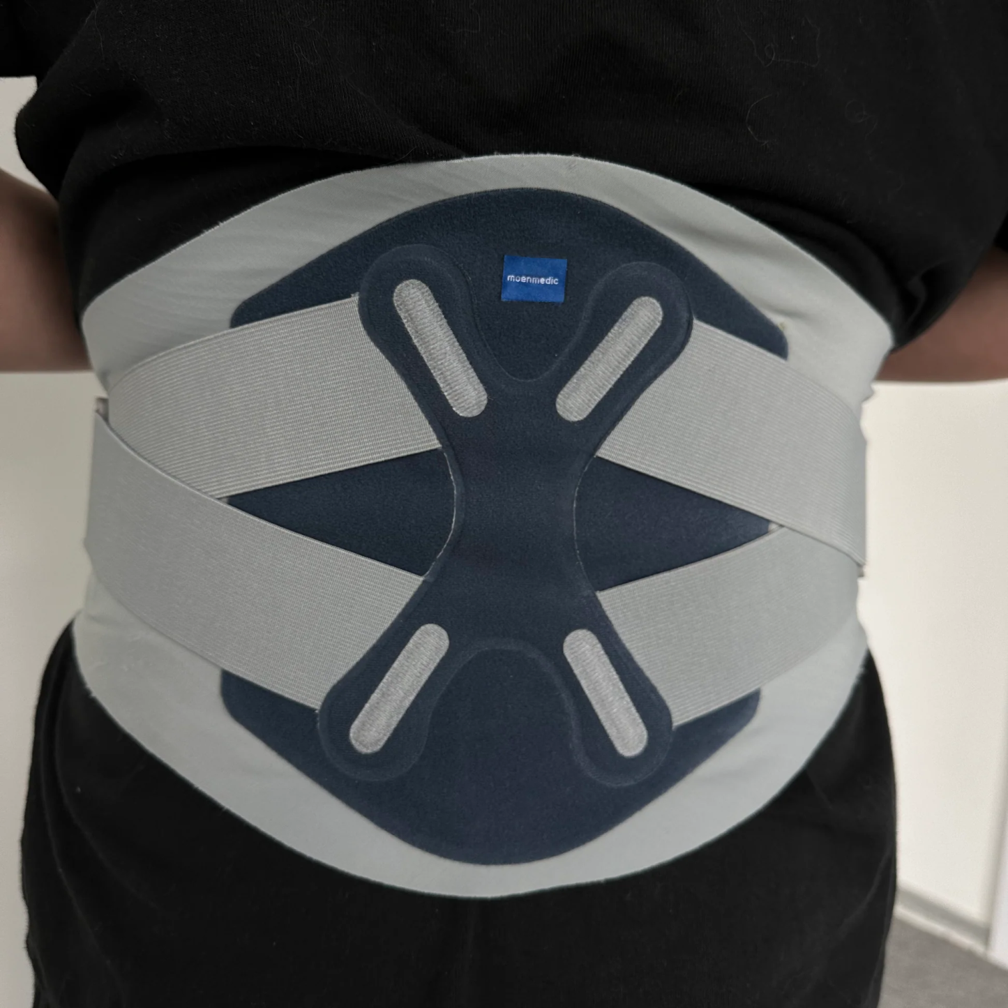 MOENMEDIC X-shaped thin and lightweight lumbar support back brace