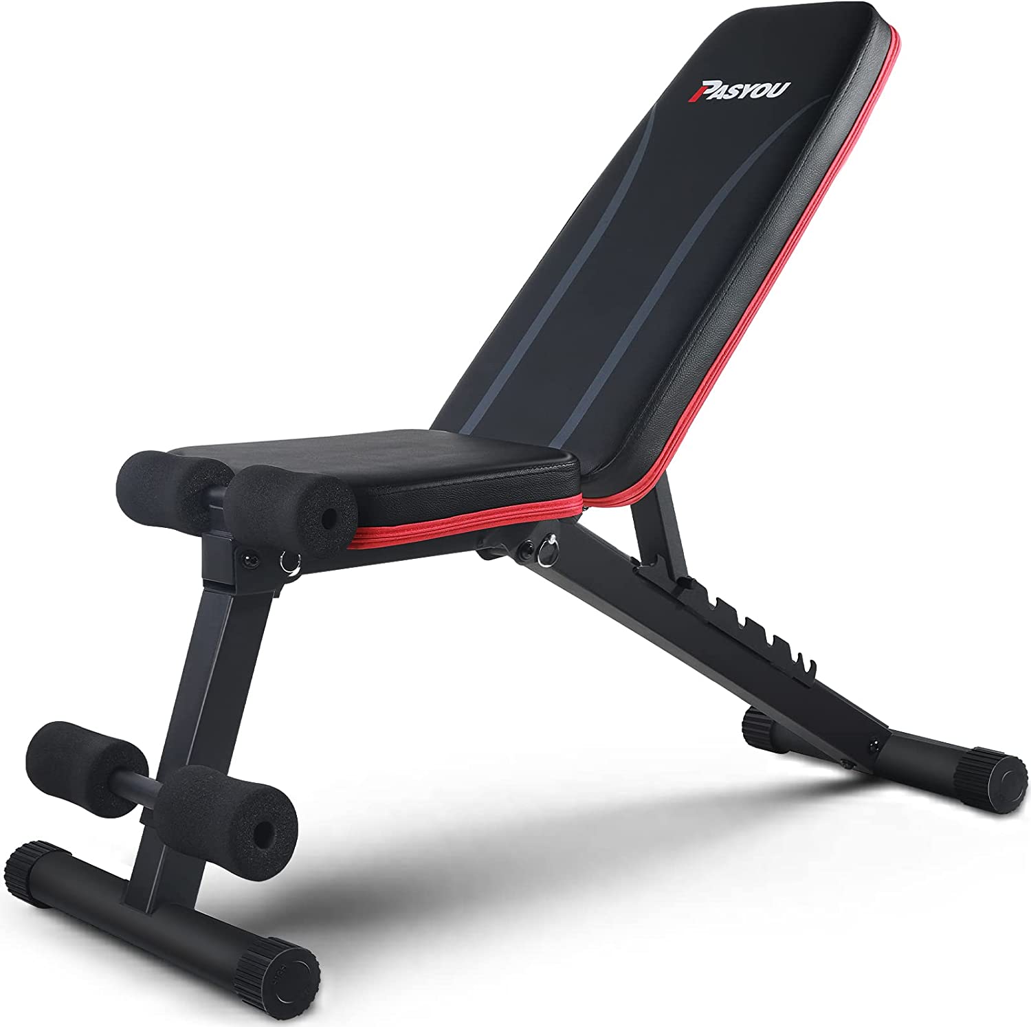 Adjustable Workout Bench Full Body Workout Multi-Purpose Foldable Incline Decline Exercise for Home Gym PA300-Trainnox