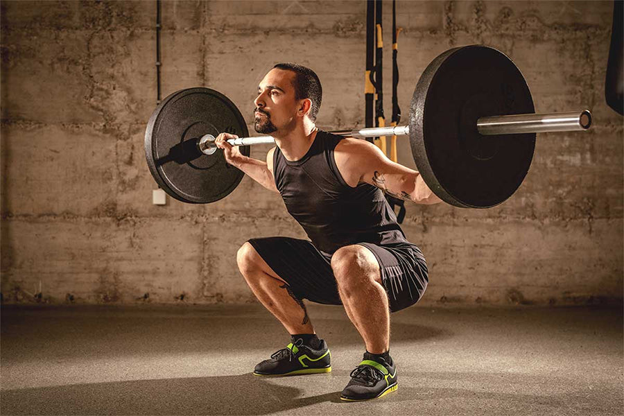 barbell back squat