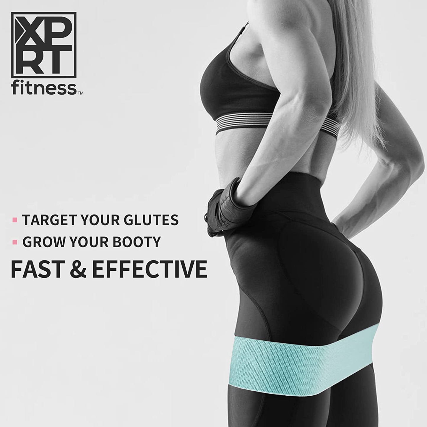 Resistance Bands Set of 3 for Booty Butt Hip-Trainnox