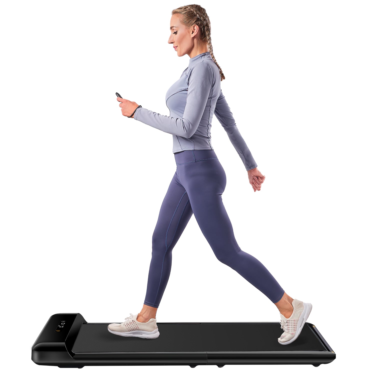 Mini Foldable Walking Treadmill for Home Office 0.5-6KM/H, Installation-Free C2, Postpartum Use is also Very Safe-Trainnox