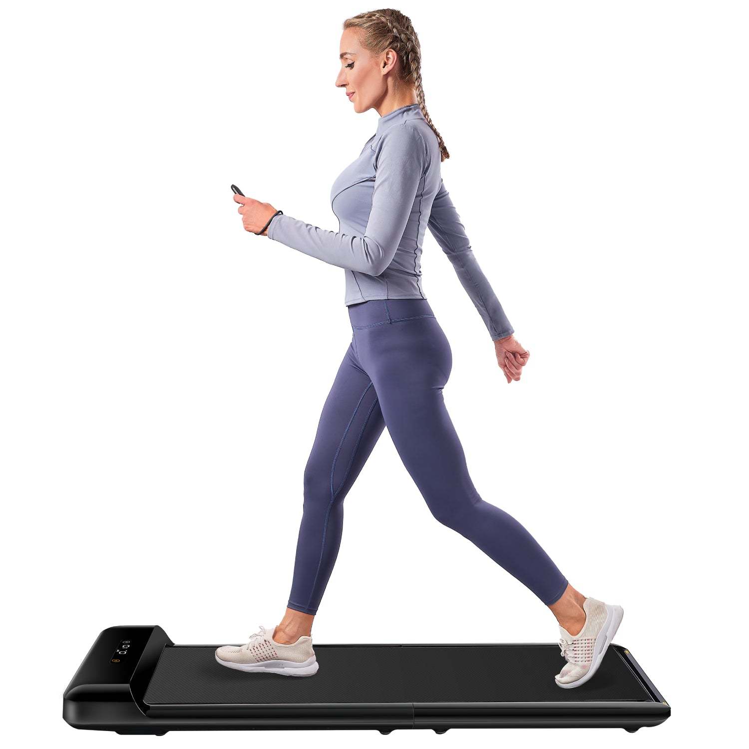 Mini Foldable Walking Treadmill for Home Office 0.5-6KM/H, Installation-Free C2, Postpartum Use is also Very Safe-Trainnox