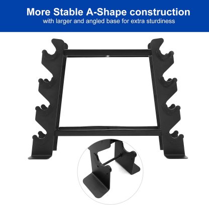 Dumbbell Rack Stand Only for Home Gym Weight Rack for Dumbbells-Trainnox