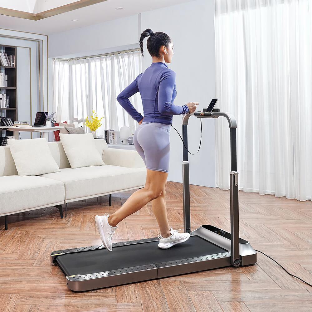 Under Desk Running and Walking Folding Easy Assembly Treadmill R2 0.3-6.2MPH, Postpartum Use is also Very Safe-Trainnox