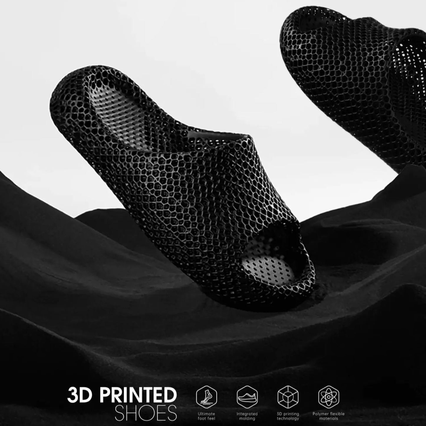 STARAY 3D-Printed Shoes- ASCEND SLIDE