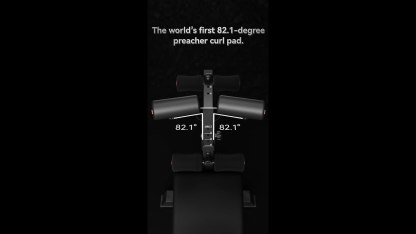 PRE-SALE DAV Adjustable Preacher Curl Weight Bench With Leg Extension