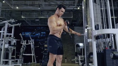 Ergonomic Heavy Duty Cable Machine Handles for Strength Training Workout
