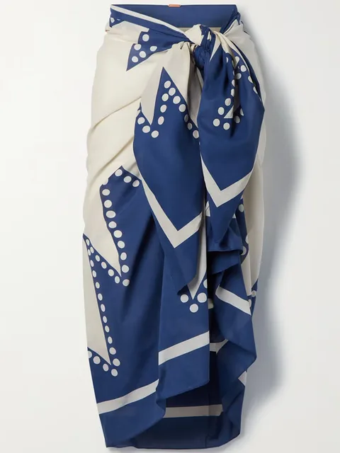 Ruffle One-Piece Swimsuits Cover-Up Set Women Sexy V-Neck Bikini Swimwear-Zieline