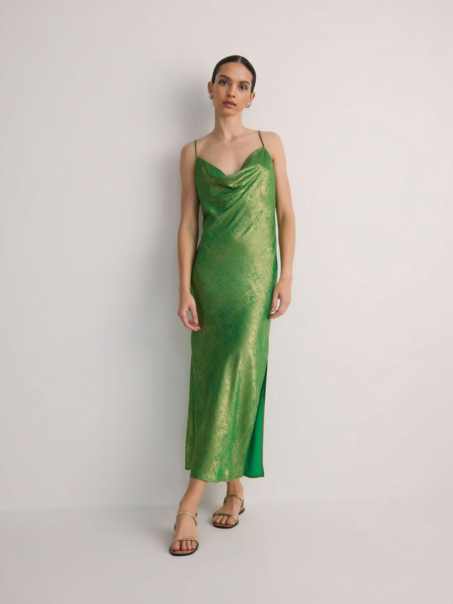 Shiny And Elegant Women Maxi Dress