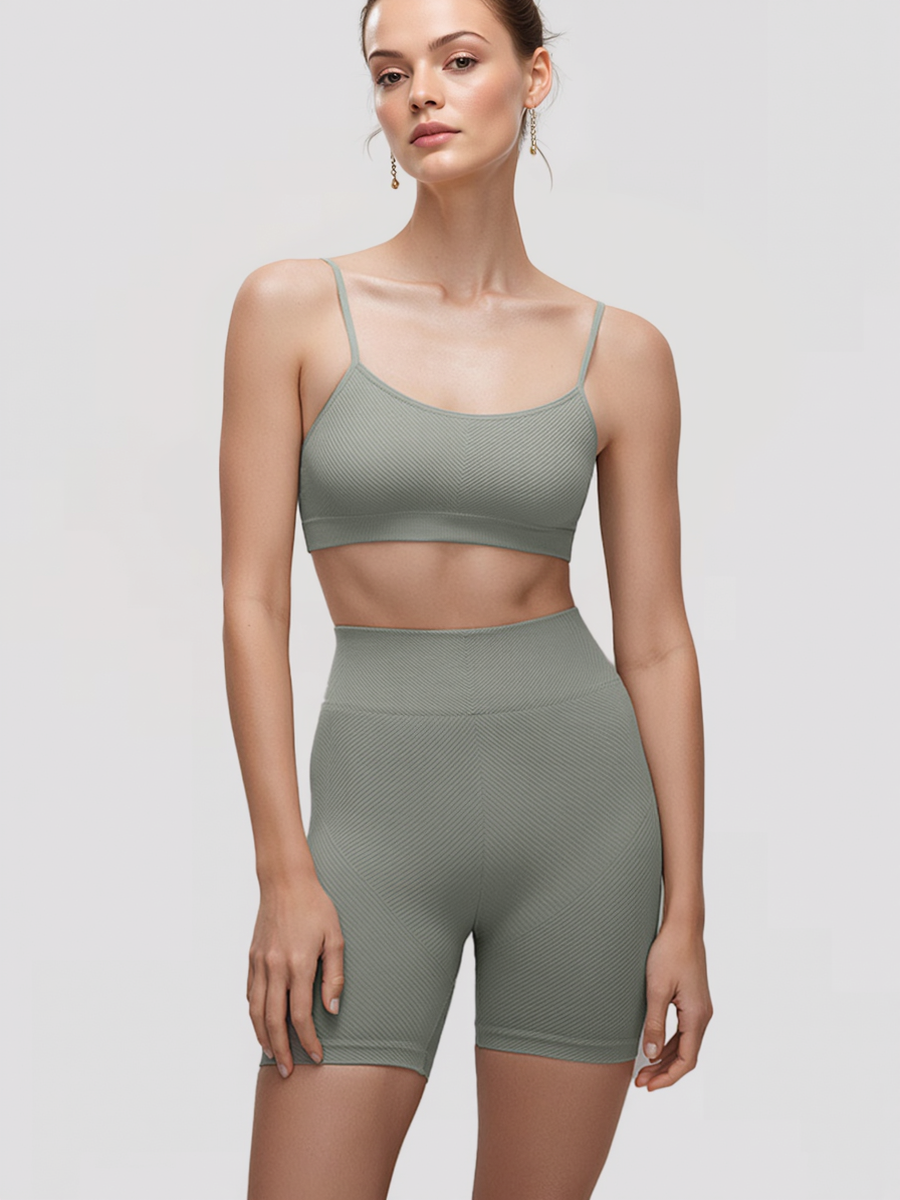 Seamless High-Waist Ribbed Favorite Biker Short