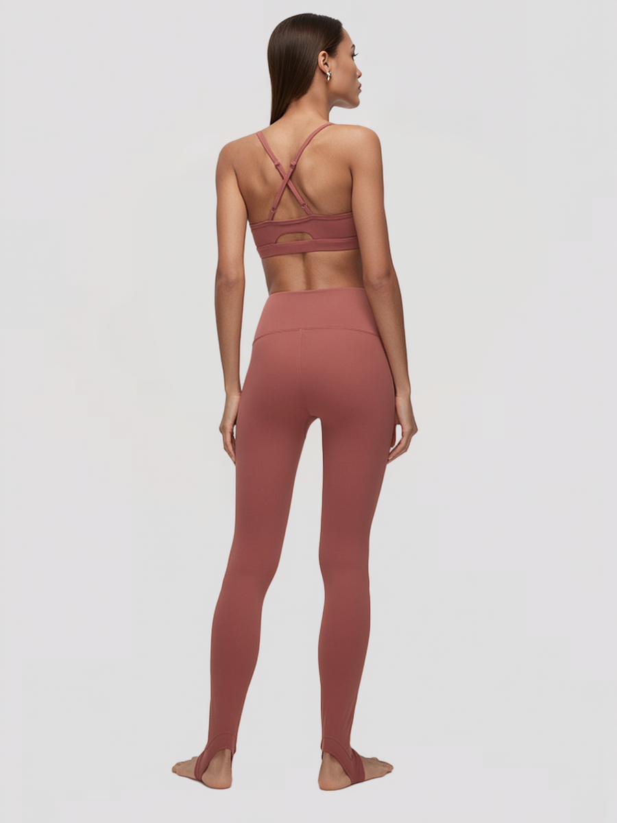 Basic Nylon High Rise Leggings