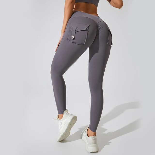  Push Up Sports Pants Outdoor Running Fitness Gym Leggings -Zieline