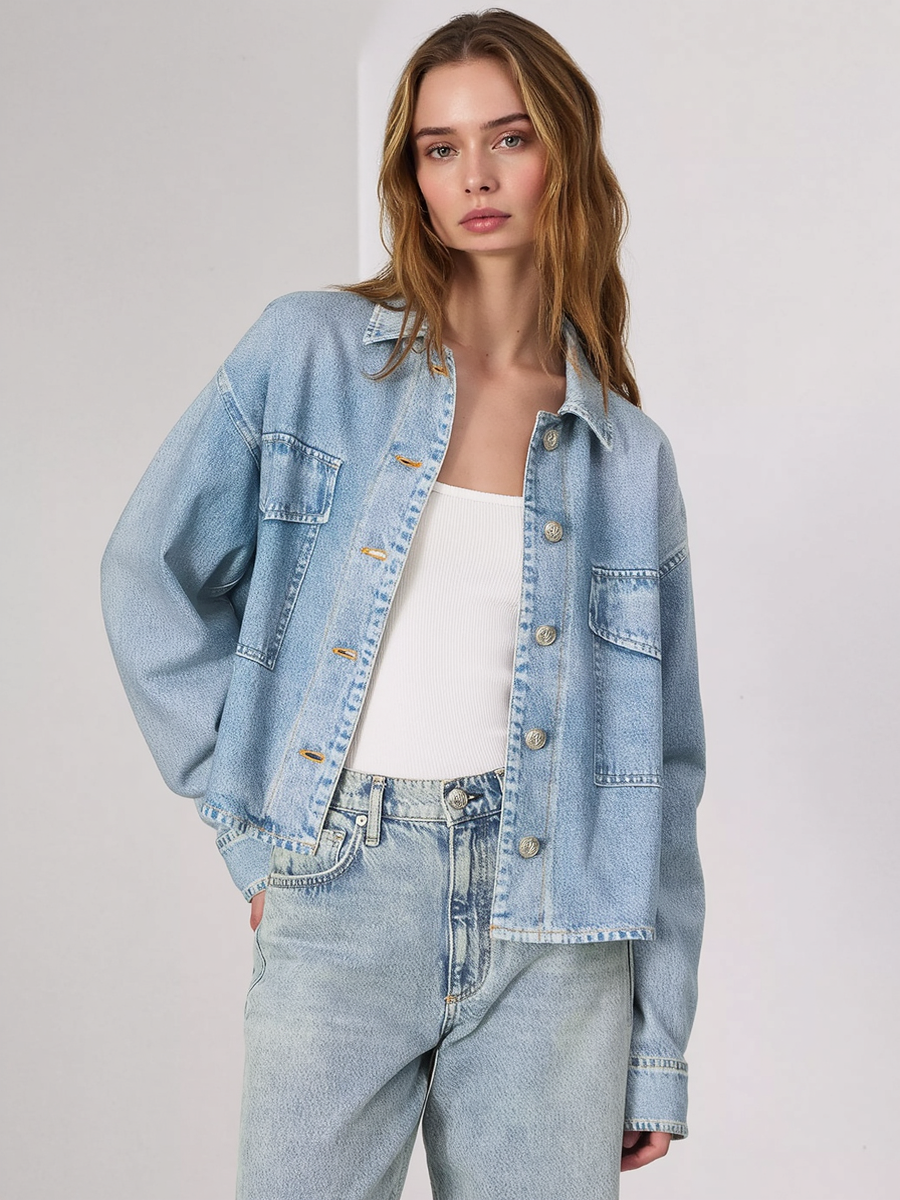 Premium Cotton Women Denim Jacket