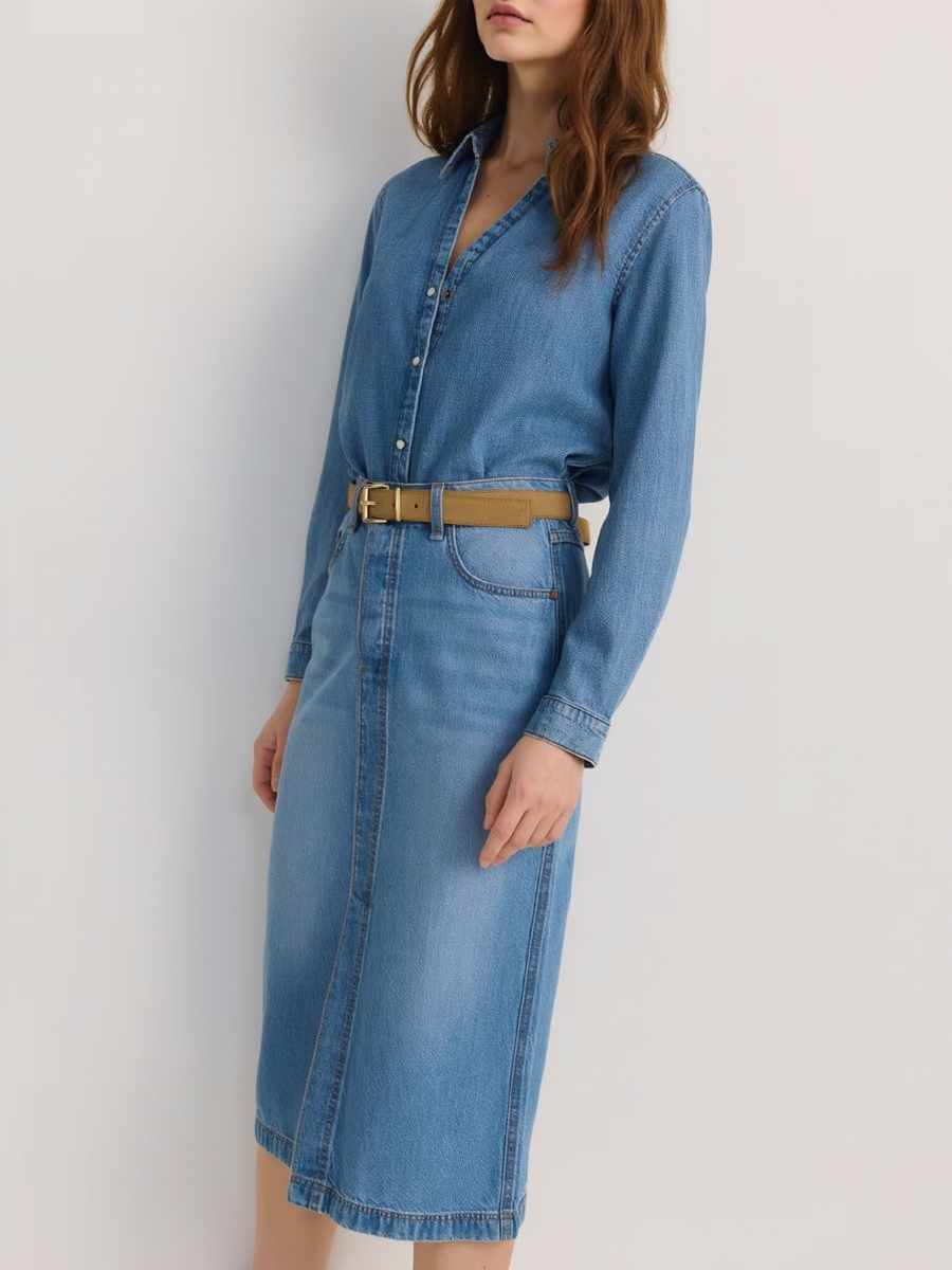 Basic Premium Cotton Women Denim Suit