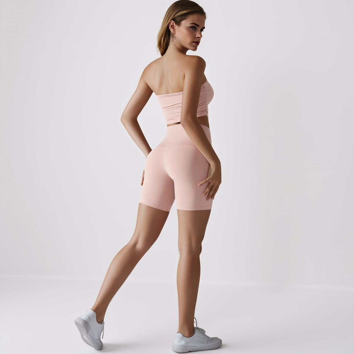 Non Slip Tube Top Yoga Suit