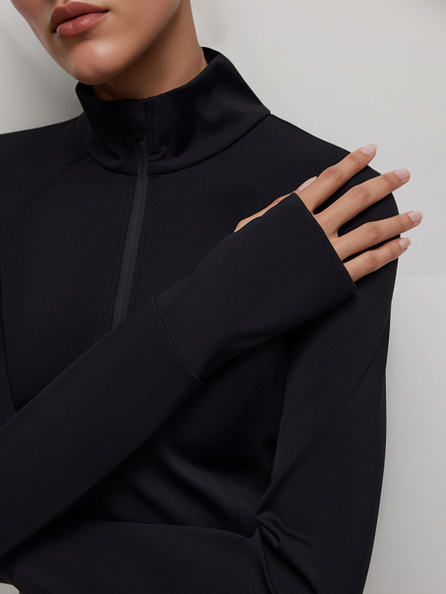 Premium Nylon Active Long Sleeve Zipper