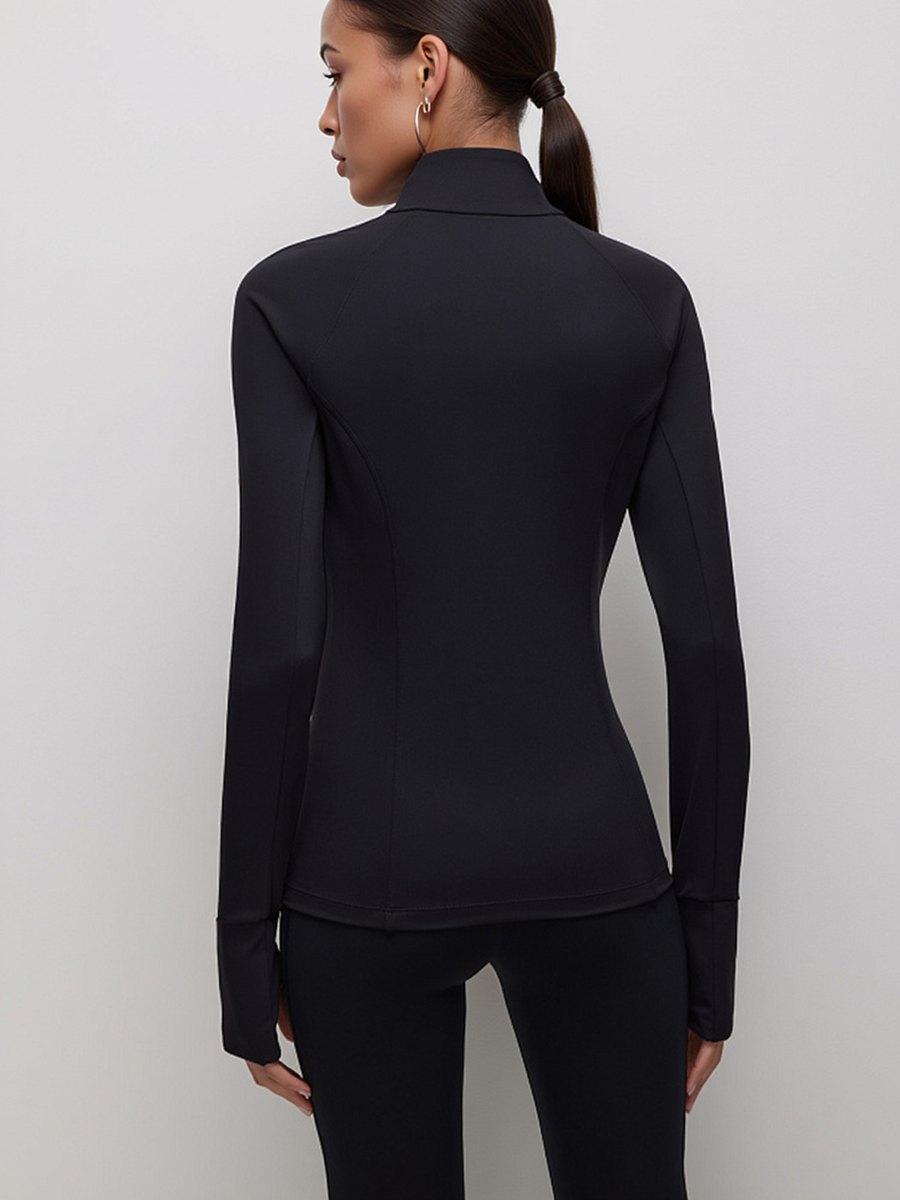 Premium Nylon Active Long Sleeve Zipper
