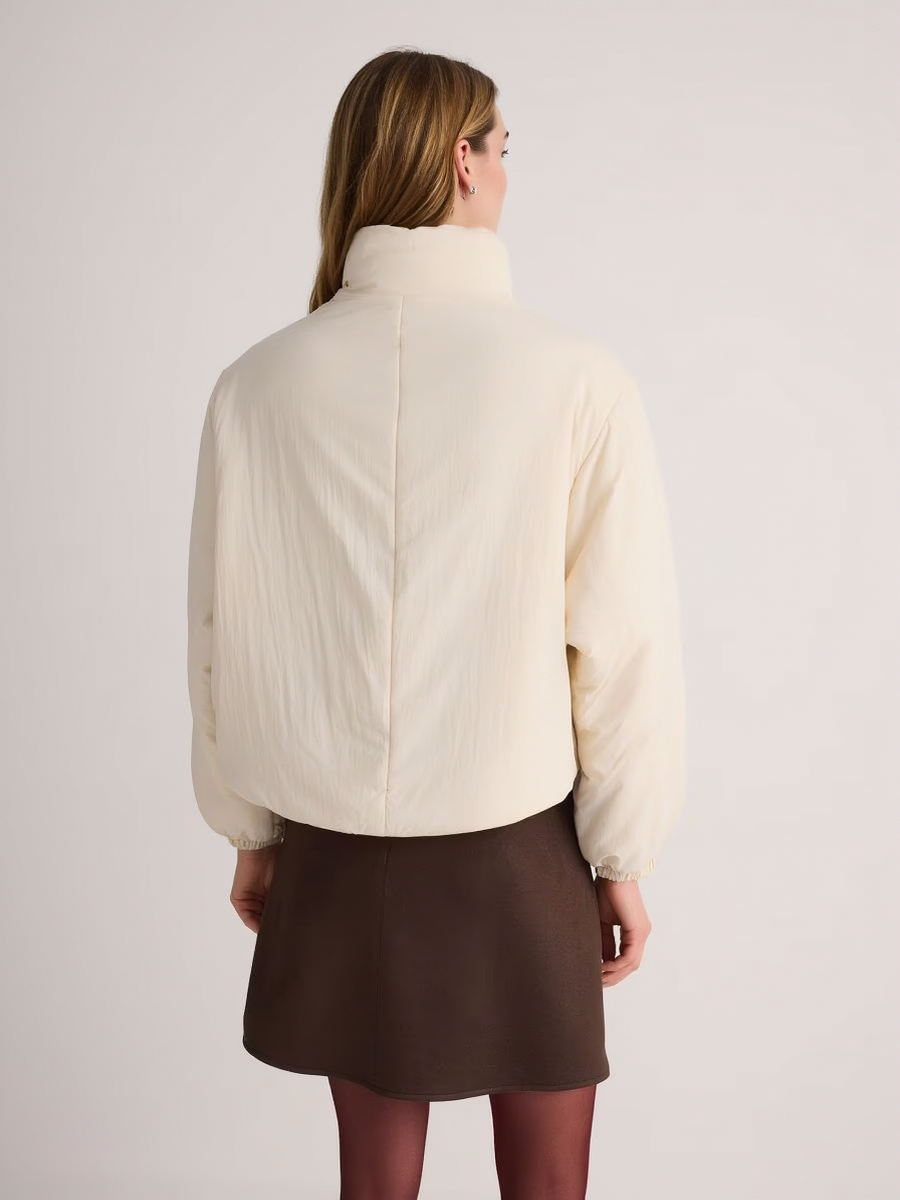 High Collar Short Down Outwear Jacket