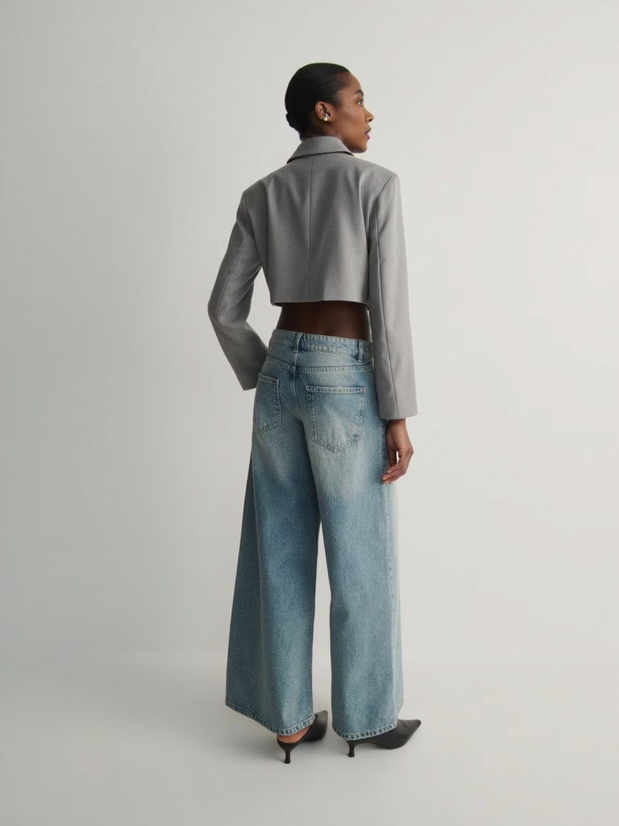 Multi Pocket Stand Collar Bomber Jacket