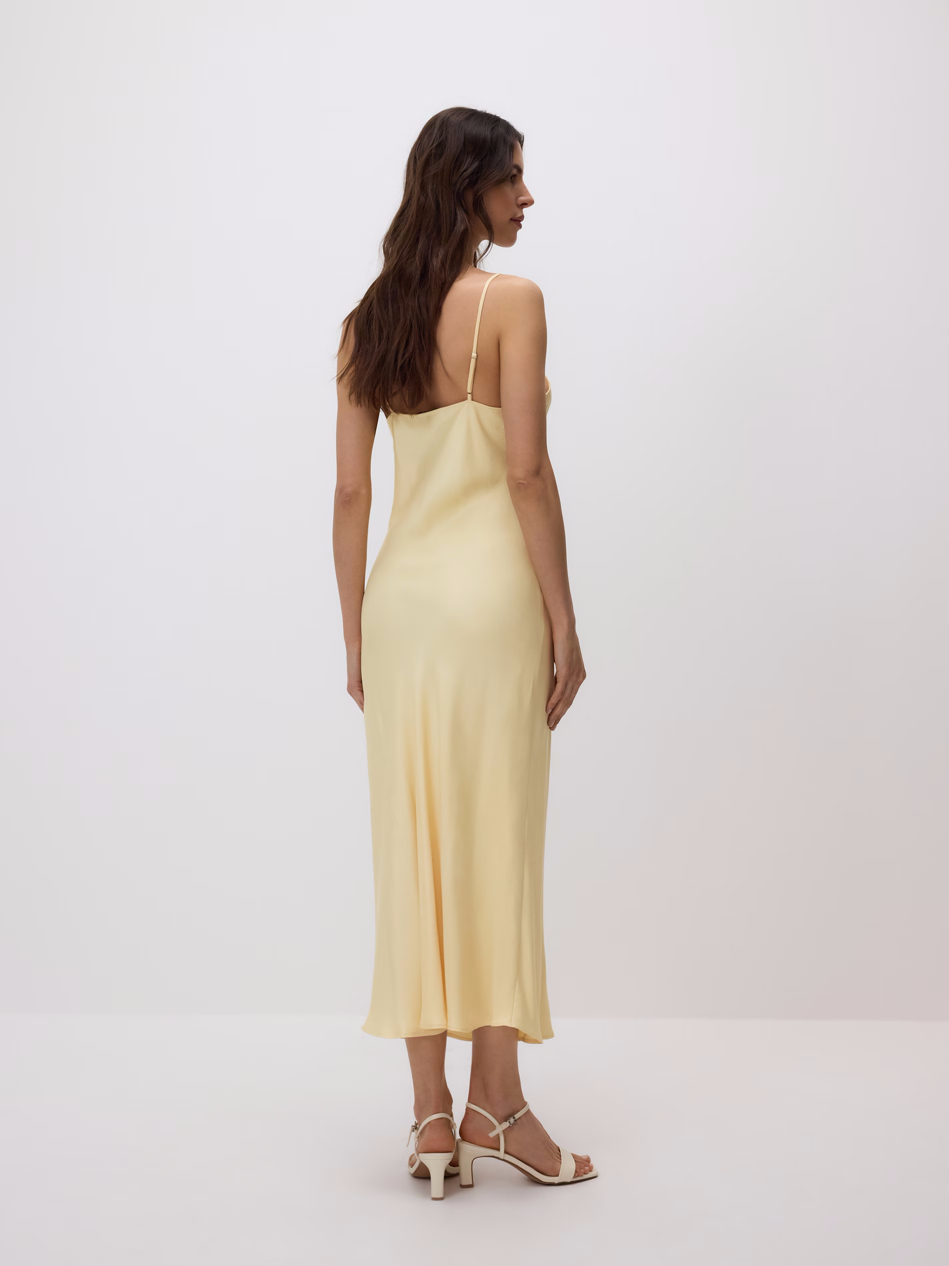 Quality Satin Strap Women Dress