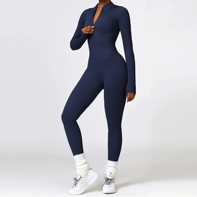 One-Piece Yoga Clothes Sportswear Bodycon Workout Sports Set  -Zieline