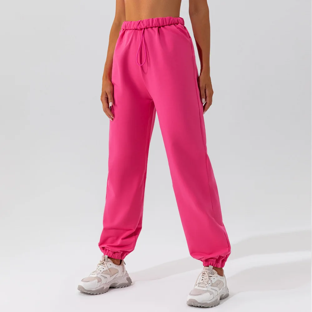Cotton Casual Sweatpants Fitness Running Gym Pants Loose Sports Pants -Zieline