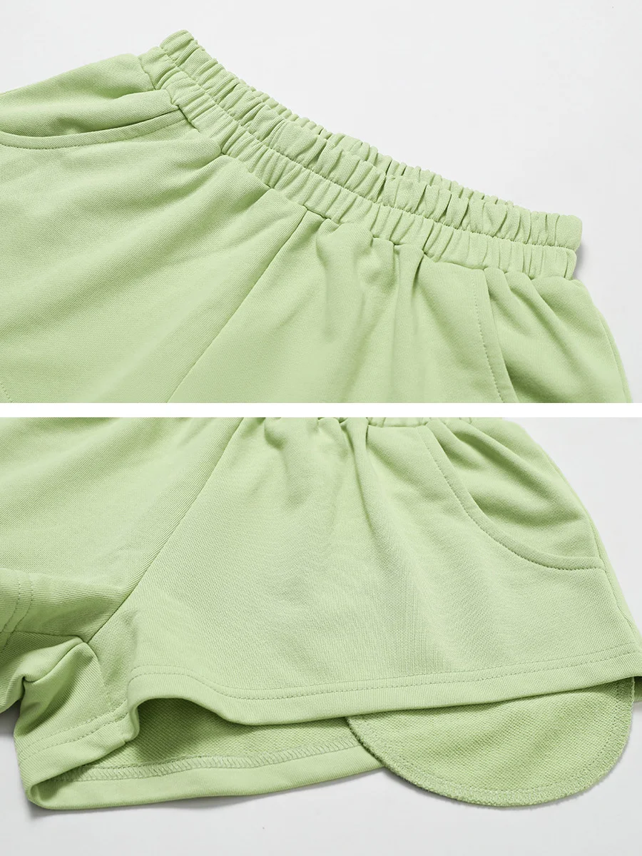 Loose Casual Sports Fashion  Workout Running Fitness Speed Dry Yoga Shorts