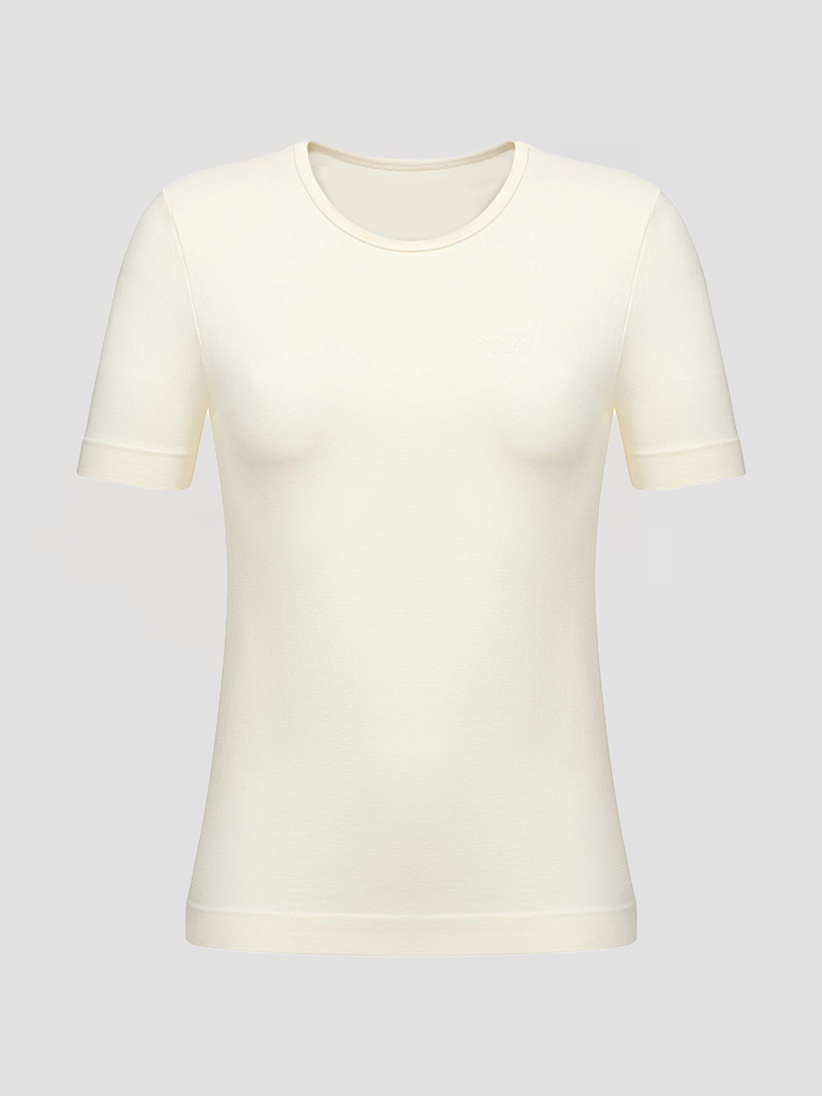 Straight Hem Basic Cropped T-shirt