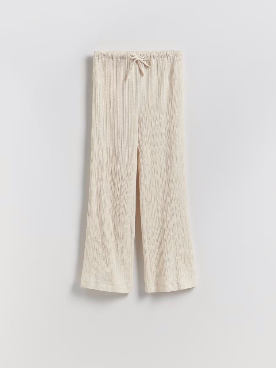 Linen Tied Vest and Pants Set