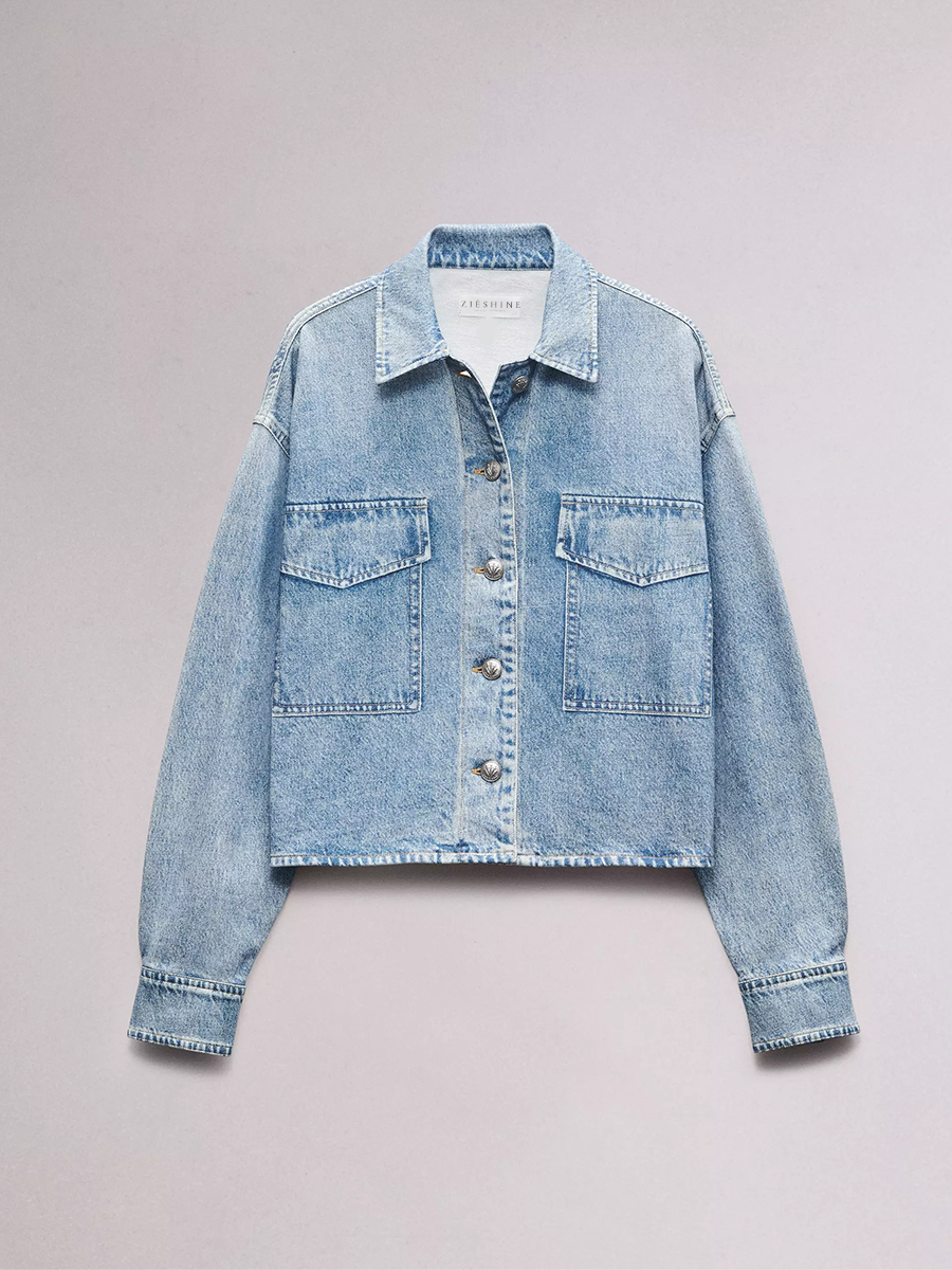 Premium Cotton Women Denim Jacket