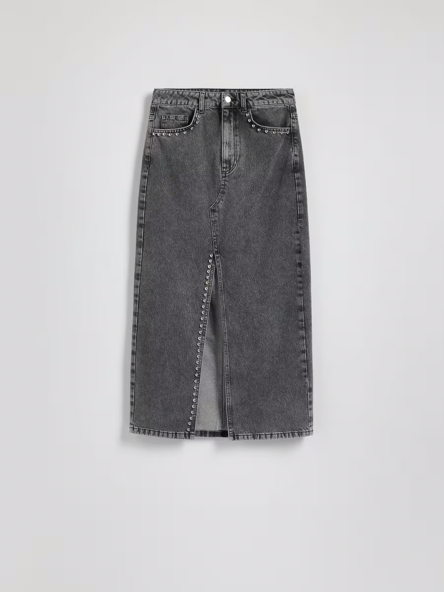 Studded Stylish Embellished Women's Denim Suit