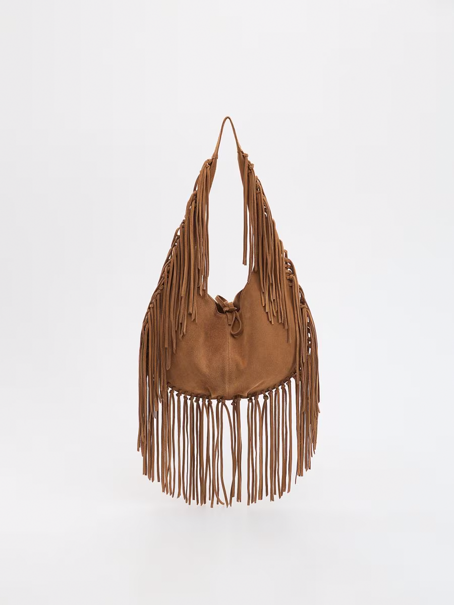 Vintage Tassel Crossbody Bag