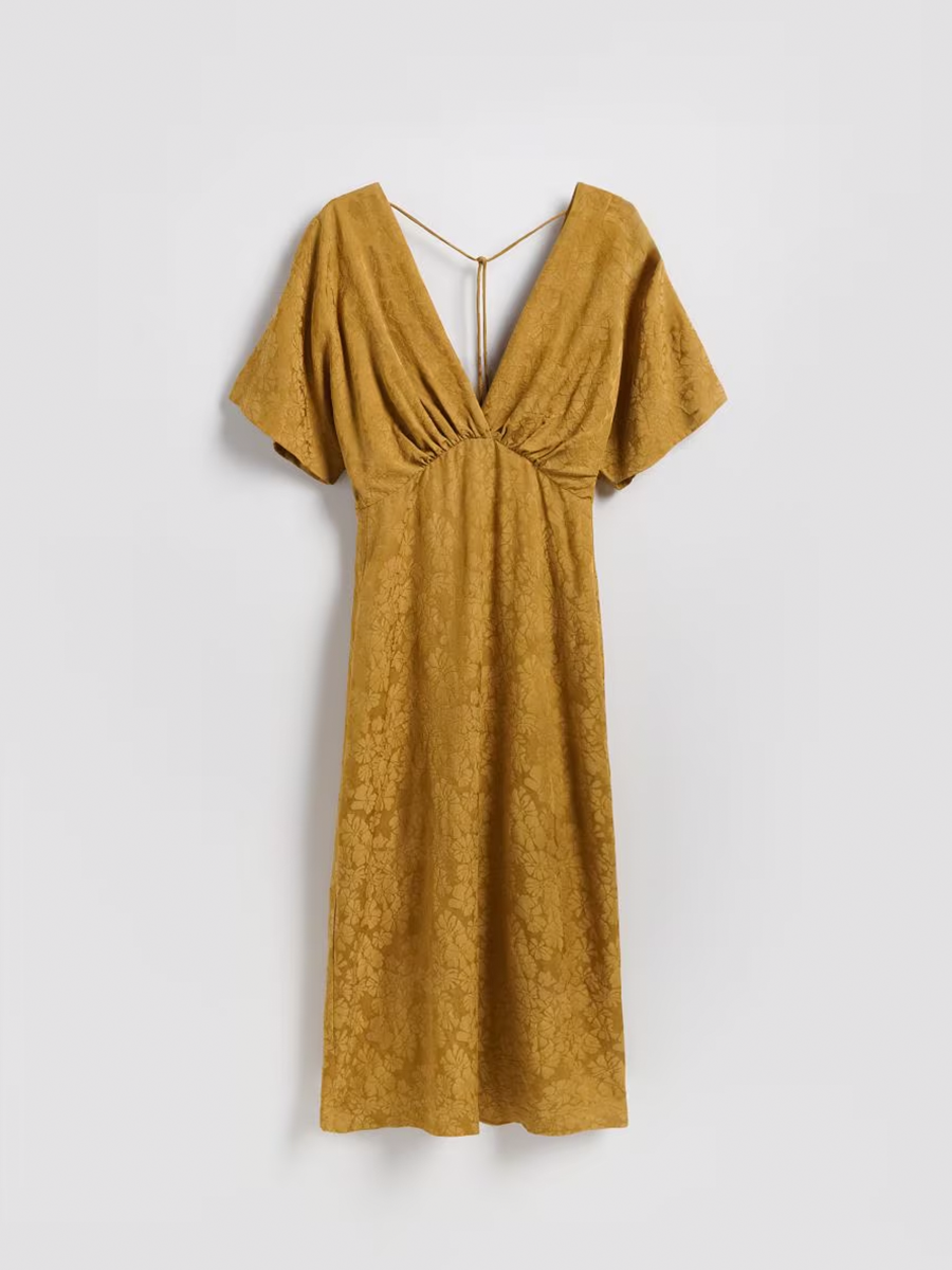 Vintage Printed Premium Women Maxi Dress