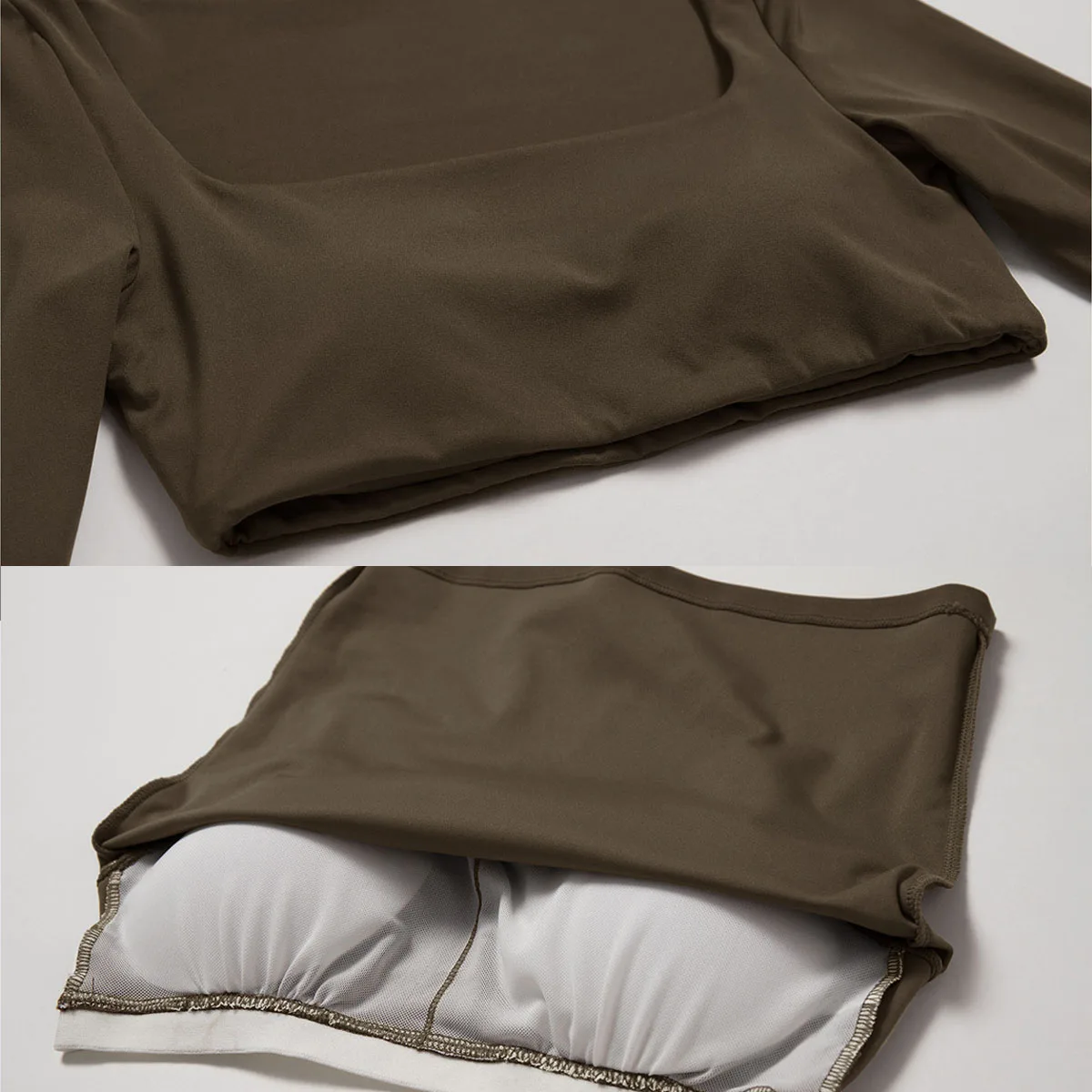 Workout Sportswear Gym Clothing Fitness Long Sleeve Crop Top High Waist Leggings Sports Set