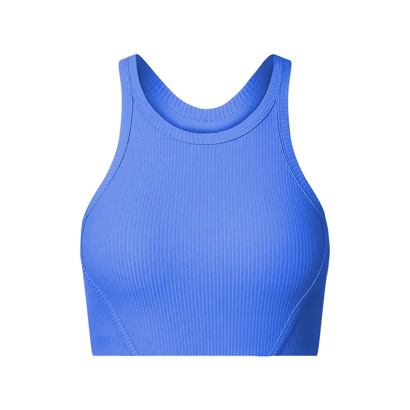  Women's Workout Crop Top Female Shockproof Brassiere Women Push Up Yoga Bra-Zieline
