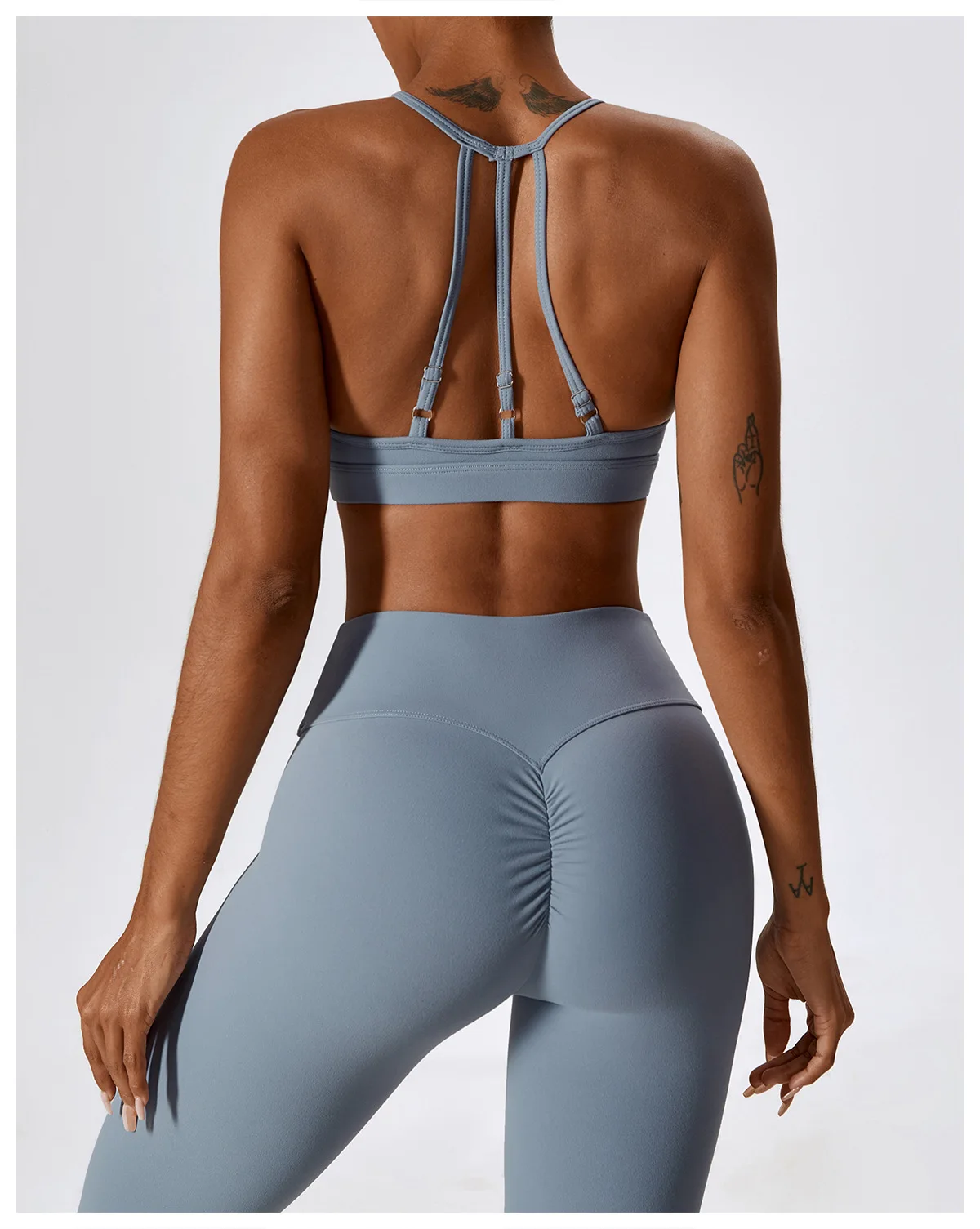  Shockproof Bralette Running Gym Vest Fitness Sports Bra 