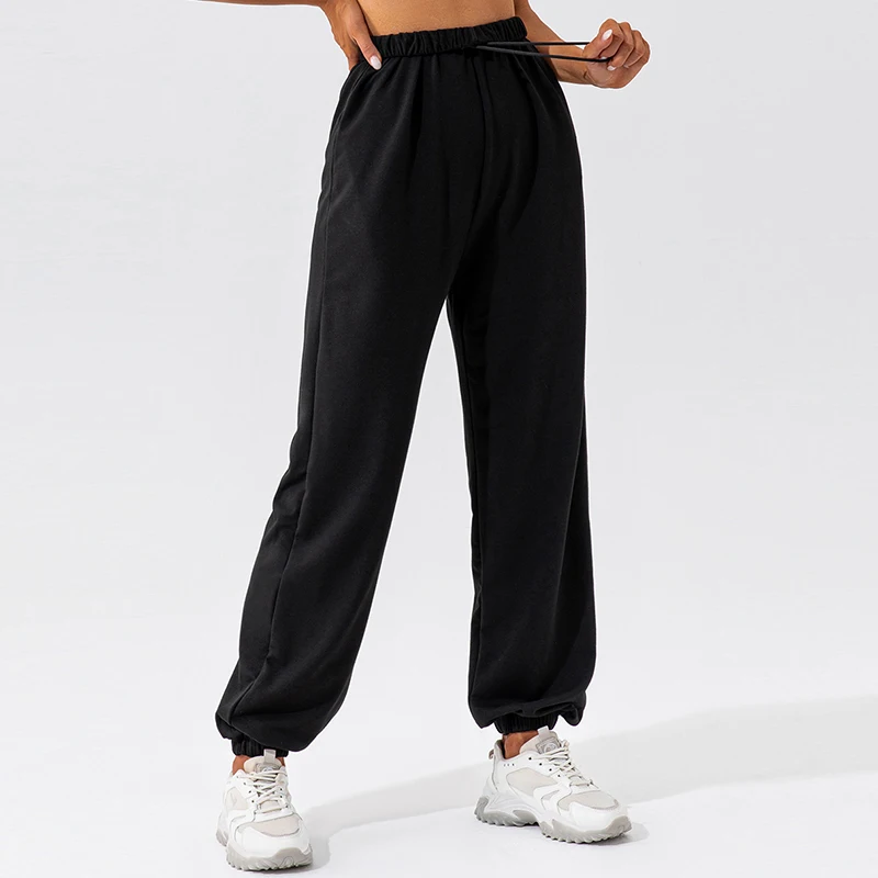 Cotton Casual Sweatpants Fitness Running Gym Pants Loose Sports Pants -Zieline