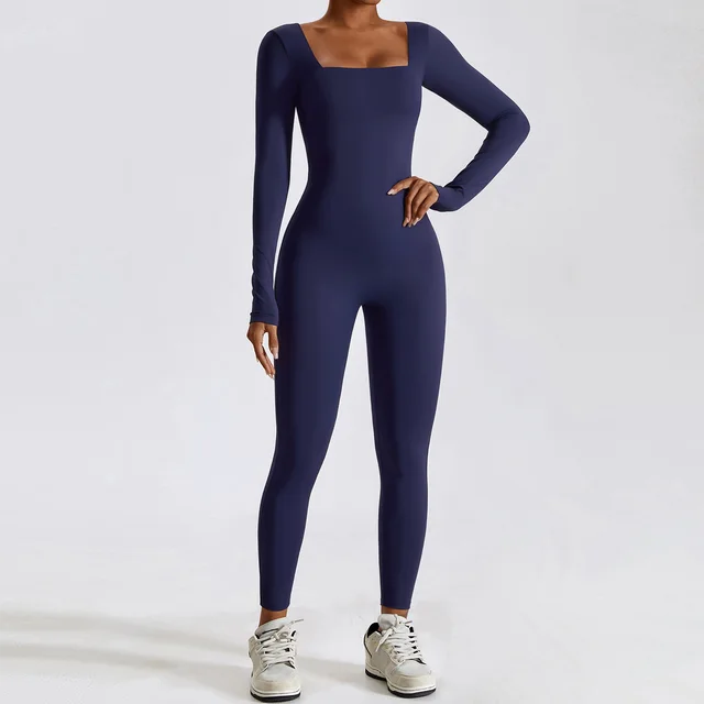 One Piece Outdoors Yoga Suit Gym Set Fitness Rompers Workout Bodysuits Backless Sports Jumpsuit
