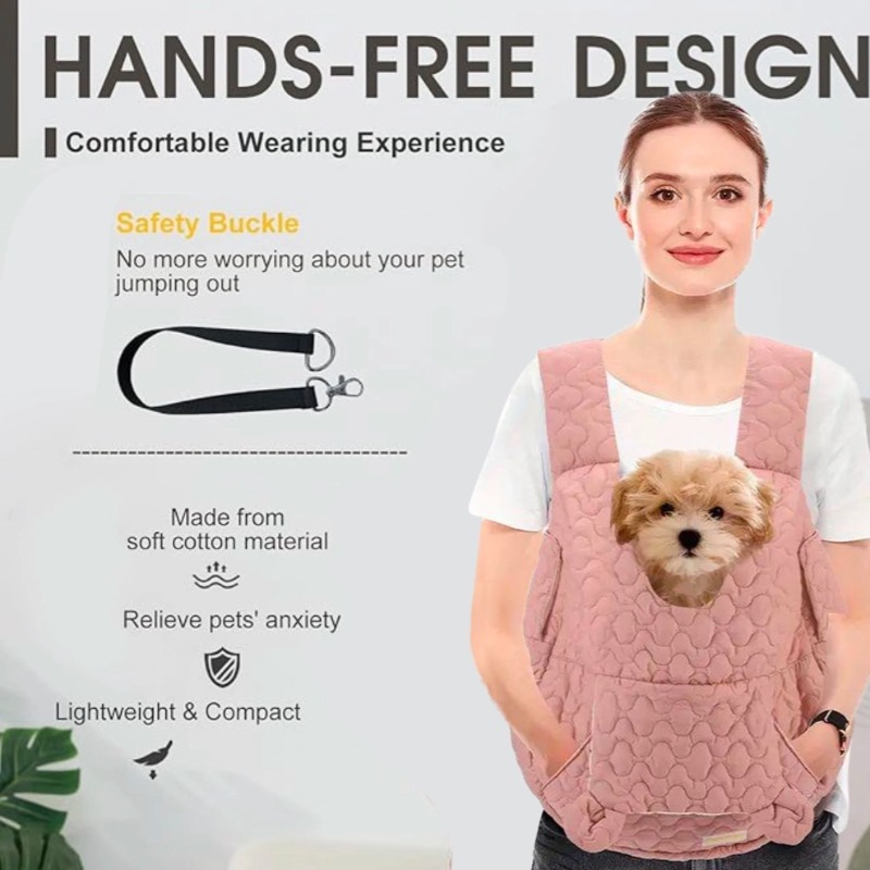 Extra Ruime Huisdierentas – Comfortabel, Waterdicht & Windbestendig